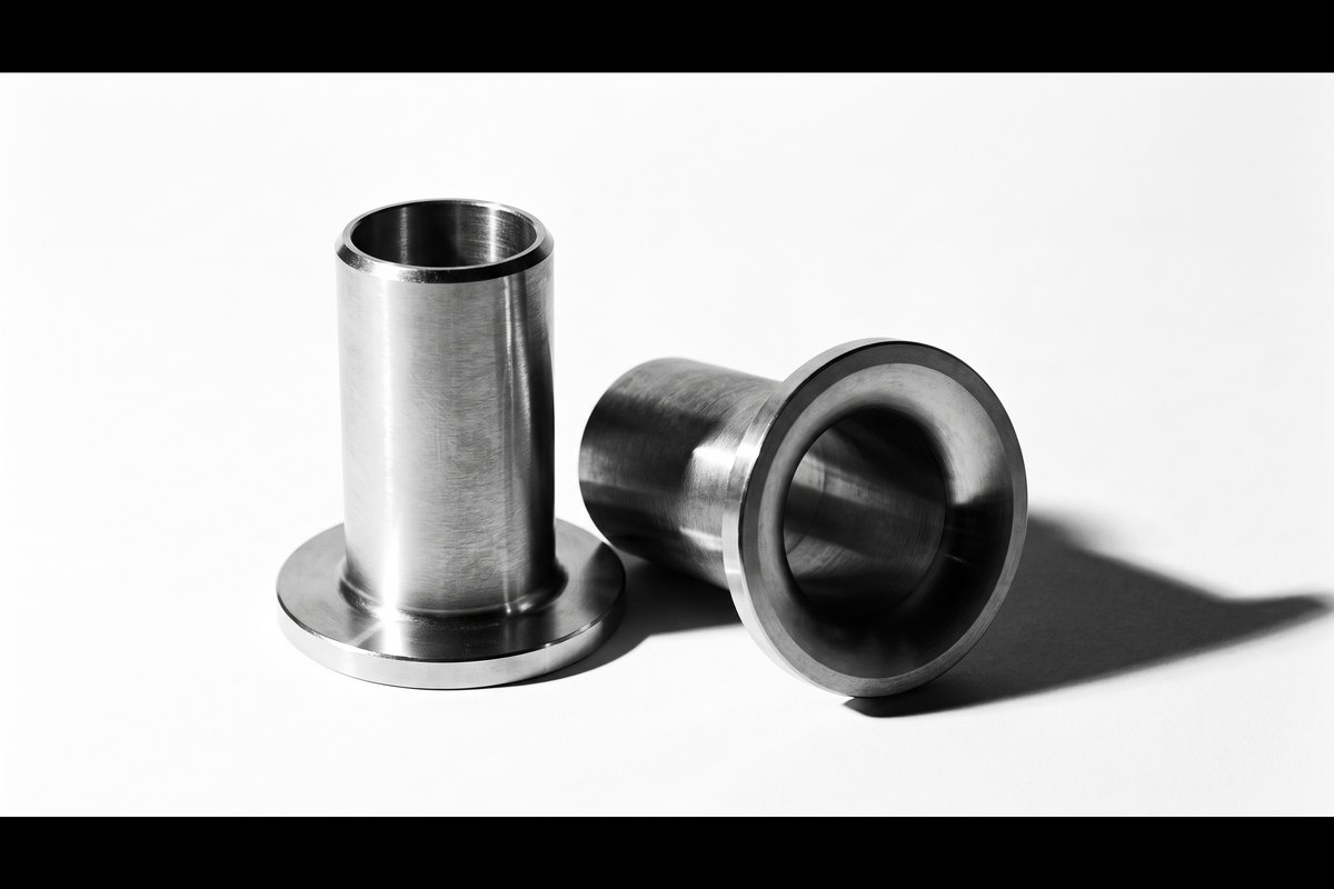 Stainless steel stub ends, long and short pattern